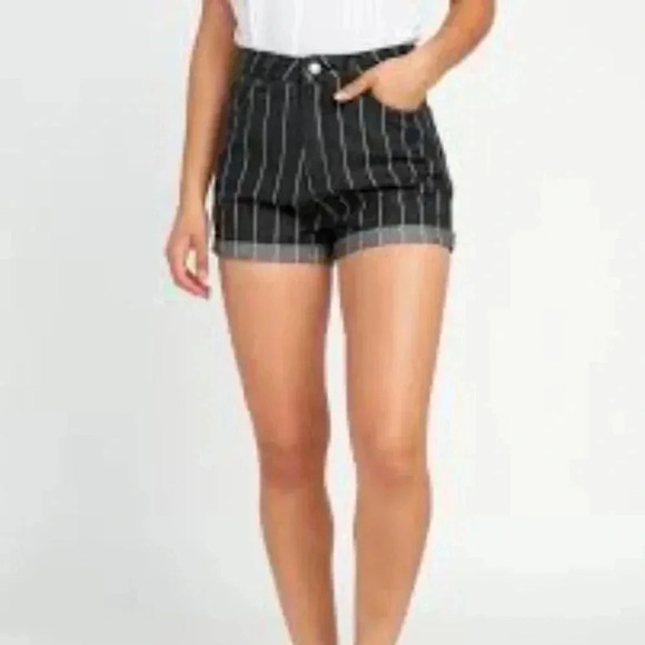 Pacsun mom shorts high waisted firework striped - Picture 1 of 6